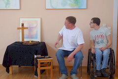 Karfreitag - gestaltet von Wolfgang Sauer