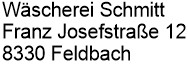 Logo Schmitt Wäscherei